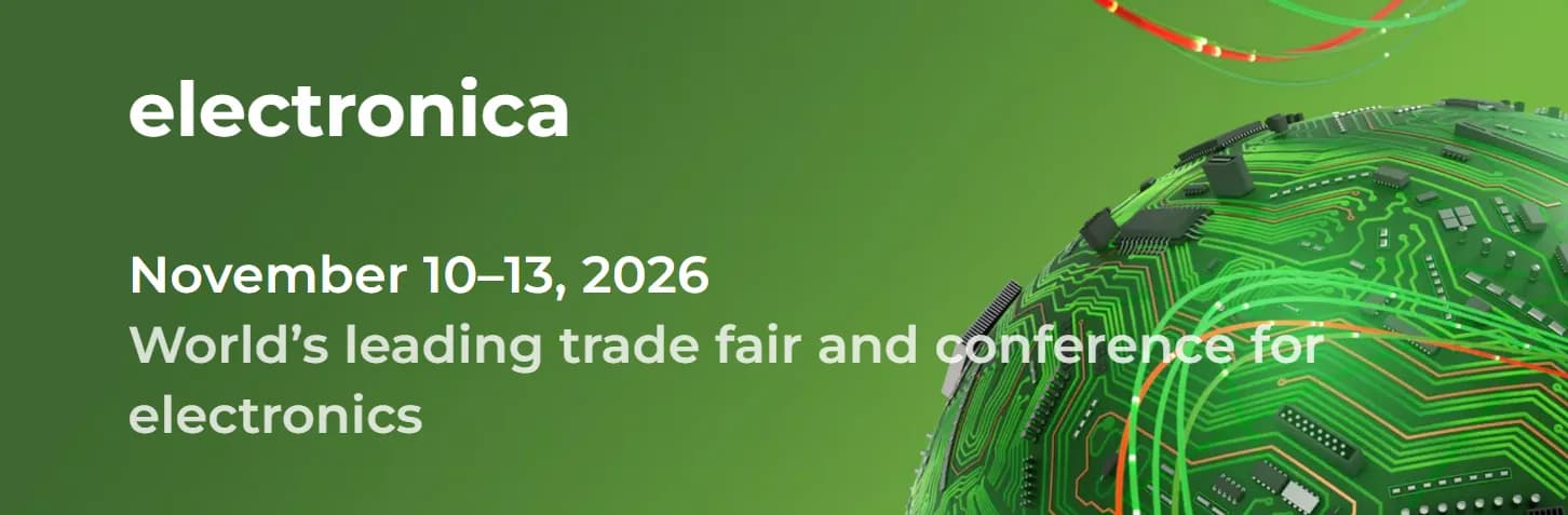 electronica 2026 - November 10-13, 2026