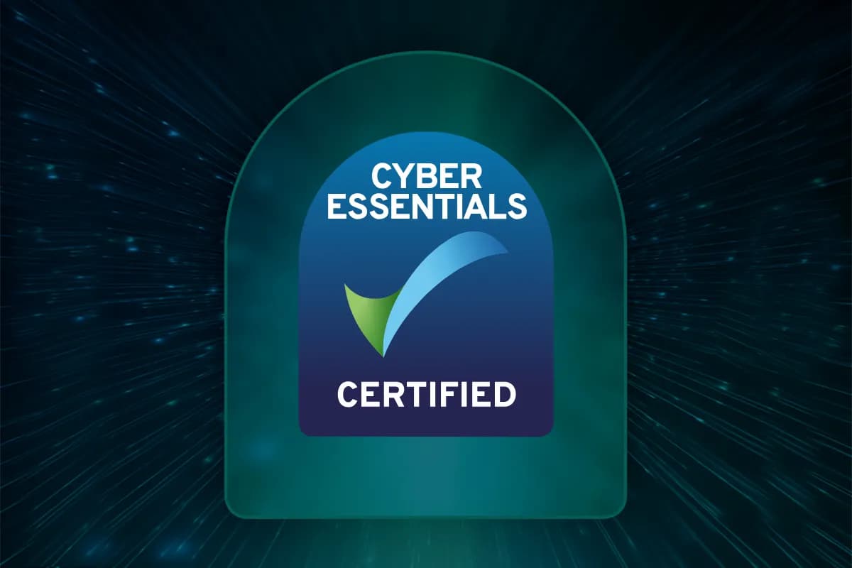 Cyber Essentials Certified badge confirming Exception PCB meets the UK government-backed cyber security standard